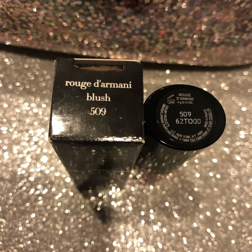 BNIB! Giorgio Armani Rouge d’Armani Satin Lip Color in BLUSH 509
